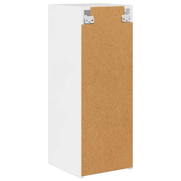 TV-Wandschrank Weiß Glänzend 30x80 cm