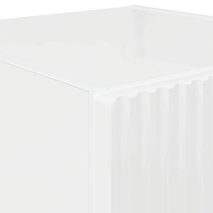 TV-Wandschrank, 2er Set, Glänzend Weiß, 30x80 cm