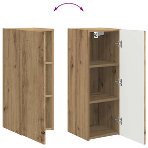 TV-Wandschrank Eiche 30x80 cm