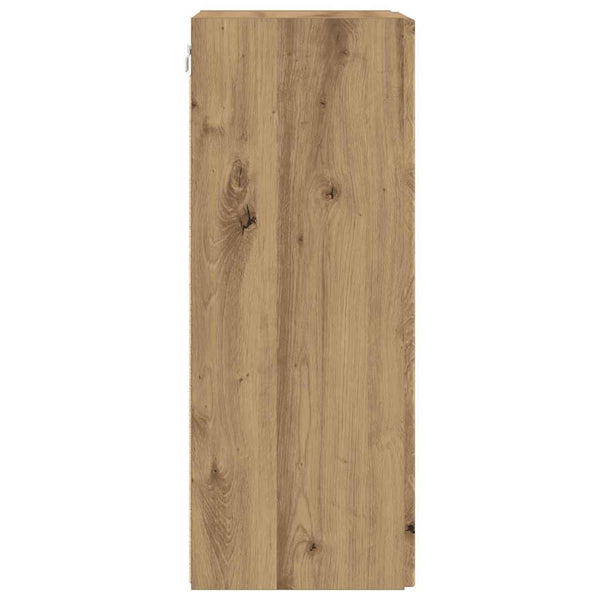 TV-Wandschrank Eiche 30x80 cm