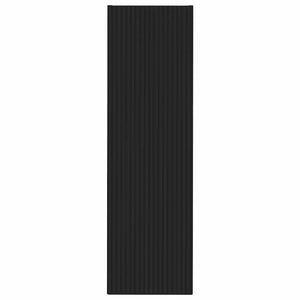 Schwarzer TV-Wandschrank 30x100 cm