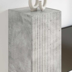 TV-Wandschrank Beton 30x100 cm