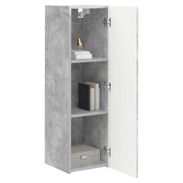 TV-Wandschrank Beton 30x100 cm