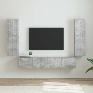 TV-Wandschrank Beton Optik, 2er Set