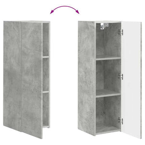 TV-Wandschrank Beton Optik, 2er Set