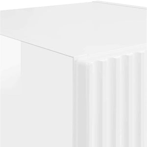 TV-Wandschrank Weiß Glänzend 100 cm