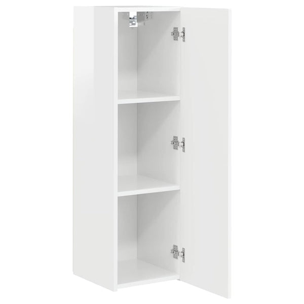 TV-Wandschrank Weiß Glänzend 100 cm