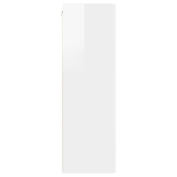 TV-Wandschrank Weiß Glänzend 100 cm