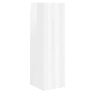 TV-Wandschrank, 2er Set, Weiß Glänzend