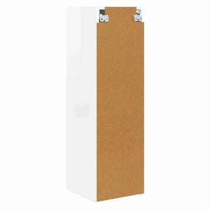 TV-Wandschrank, 2er Set, Weiß Glänzend