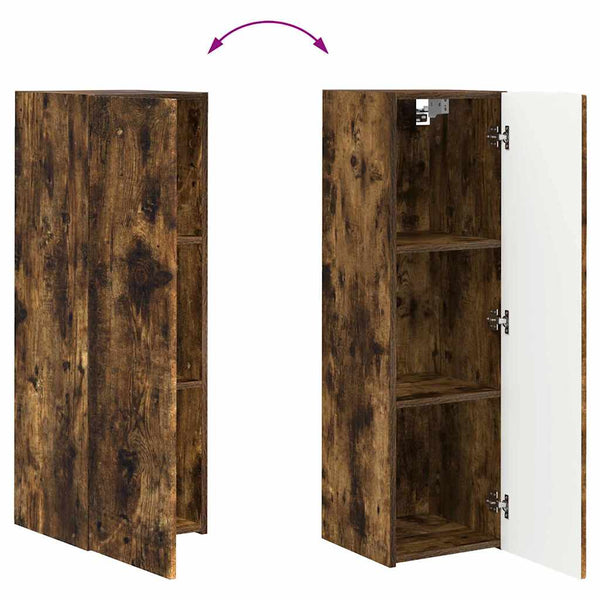 TV-Wandschrank Geräucherte Eiche 100 cm