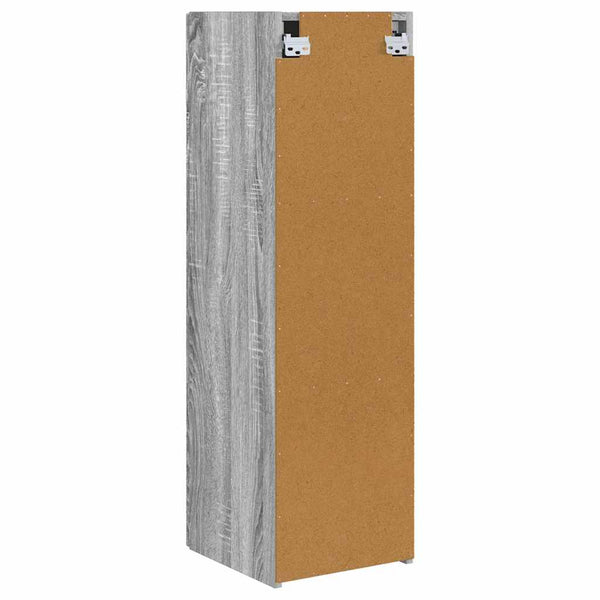 Grauer TV-Wandschrank Sonoma, 100 cm