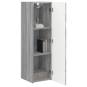 Grauer TV-Wandschrank Sonoma, 100 cm