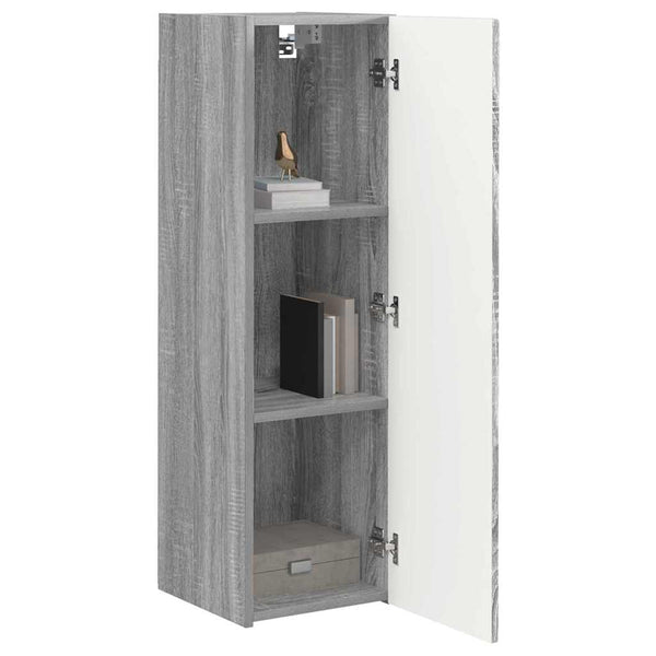 Grauer TV-Wandschrank Sonoma, 100 cm