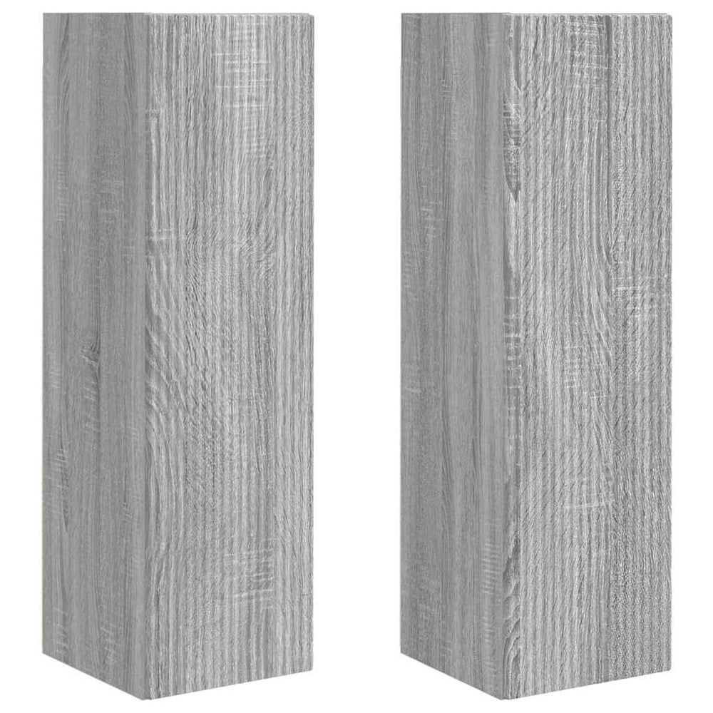 TV-Wandschrank Grau Sonoma 2er-Set