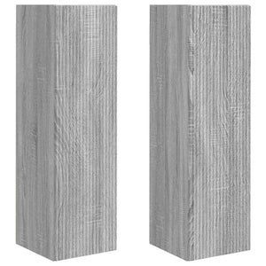 TV-Wandschrank Grau Sonoma 2er-Set