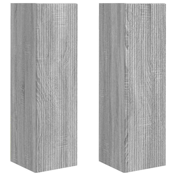 TV-Wandschrank Grau Sonoma 2er-Set