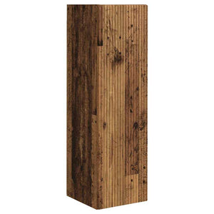 vidaXL Meuble TV mural en bois de récupération 30 x 31 x 100 cm Bois d'ingénierie