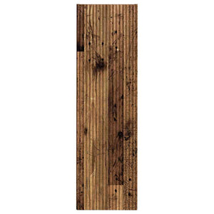 vidaXL Meuble TV mural en bois de récupération 30 x 31 x 100 cm Bois d'ingénierie