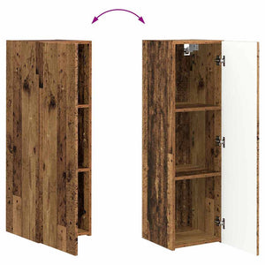 TV-Wandschrank 2er Set Altholz