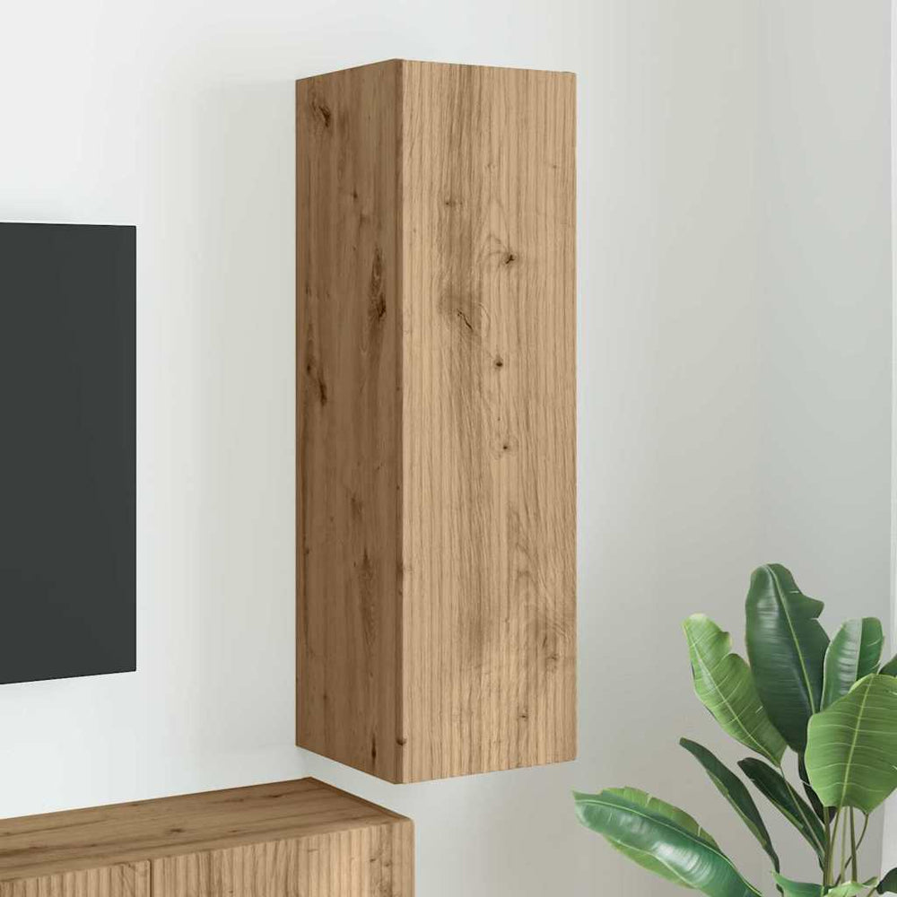 TV-Wandschrank Eiche 100 cm