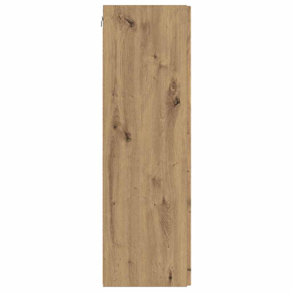 TV-Wandschrank 2er Set Eiche 30x100 cm