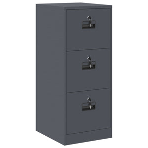 Aktenschrank Anthrazit Stahl