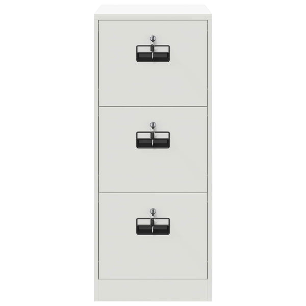 Aktenschrank Weiß Kaltgewalzter Stahl