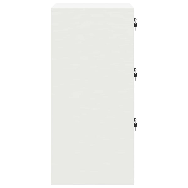 Aktenschrank Weiß Kaltgewalzter Stahl