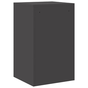 Aktenschrank Schwarz Stahl