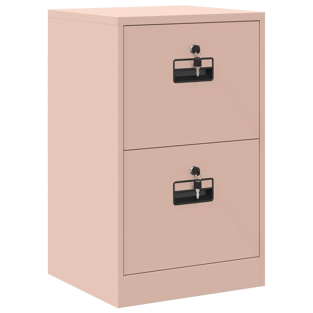 Rosa Aktenschrank Stahl