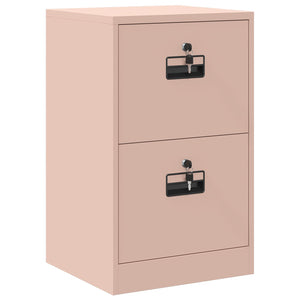 Rosa Aktenschrank Stahl