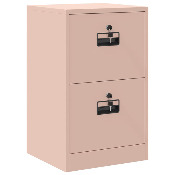 Rosa Aktenschrank Stahl