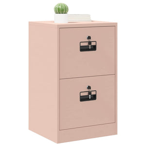 Rosa Aktenschrank Stahl