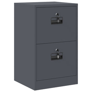 Aktenschrank Anthrazit Stahl