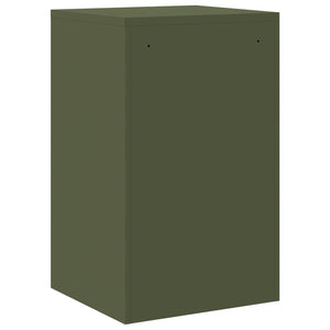 Aktenschrank Olive Grün Stahl