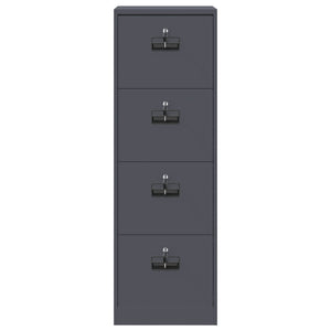 Aktenschrank Anthrazit Stahl 139cm
