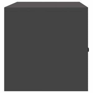 Stahlschrank Schwarz, 90x40x40 cm