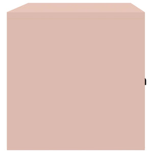 Rosa Stahlschrank, 90x40x40 cm