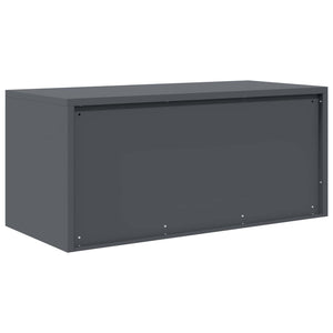 Aktenschrank Anthrazit Stahl 90x40x40cm