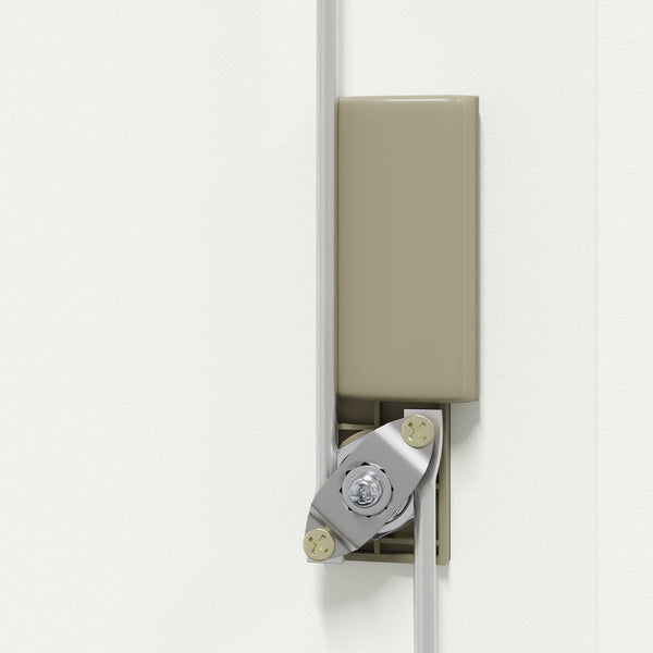 Weißer Stahlschrank, 90x40x40 cm