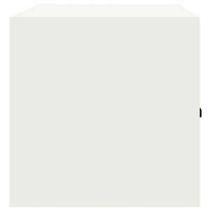 Weißer Stahlschrank, 90x40x40 cm