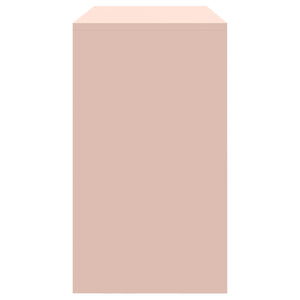 Rosa Aktenschrank Stahl 90x40x70cm
