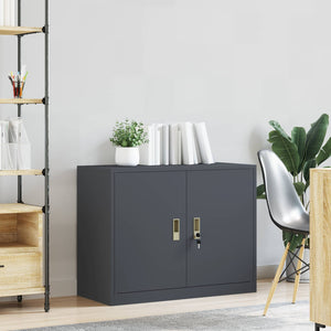 Anthrazit Stahlschrank 90x40x70cm