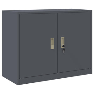 Anthrazit Stahlschrank 90x40x70cm