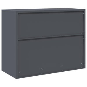 Anthrazit Stahlschrank 90x40x70cm