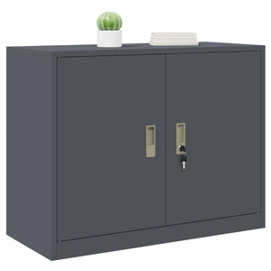 Anthrazit Stahlschrank 90x40x70cm