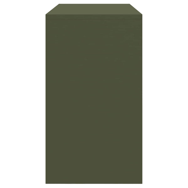 Aktenschrank Olive Grün Stahlschrank 90x70 cm