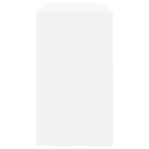 Weißer Stahlschrank, 90x40x70 cm