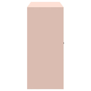 Rosa Aktenschrank Stahl 90x40x90cm